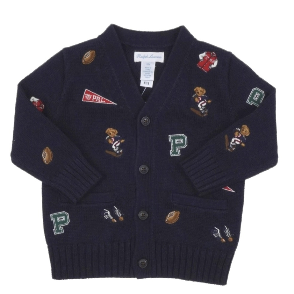 Ralph Lauren Classy Varsity Cardigan & Onsie